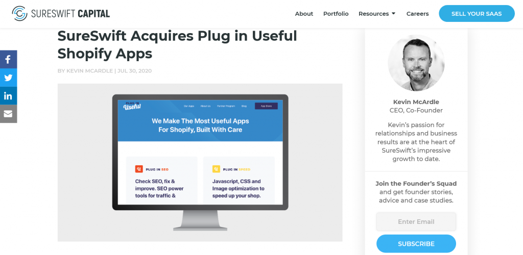 Plug in SEO by SureSwift Capital