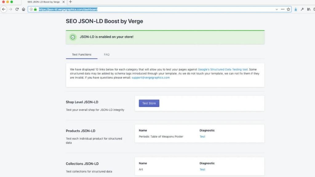 SEO JSON-LD Boost by Verge Studios