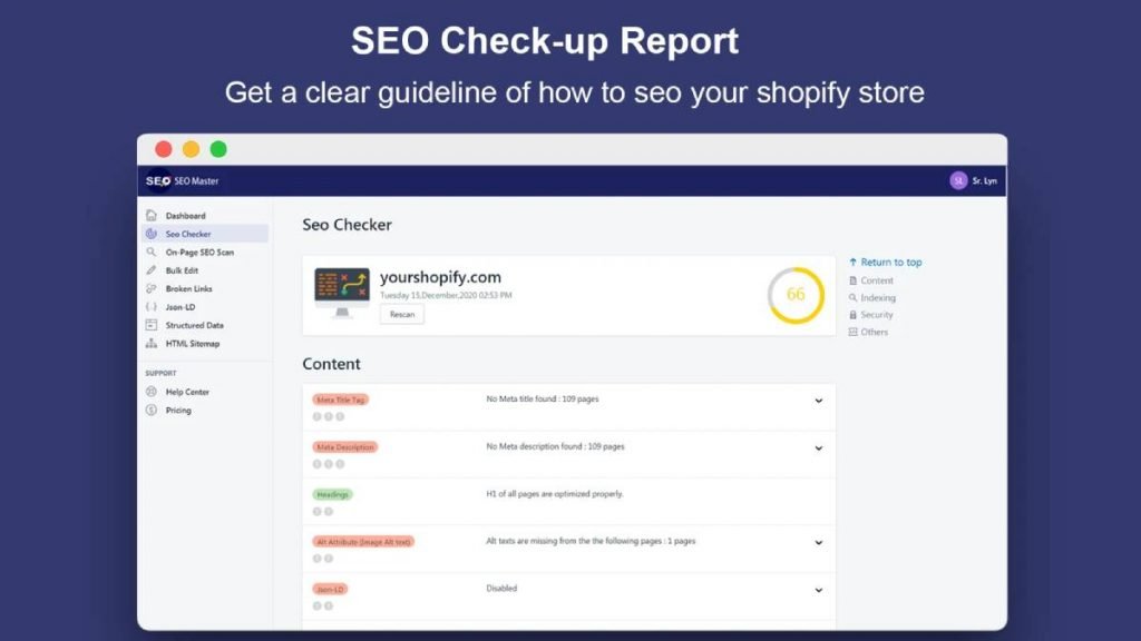 SEO Master - Auto SEO Booster by Giraffly