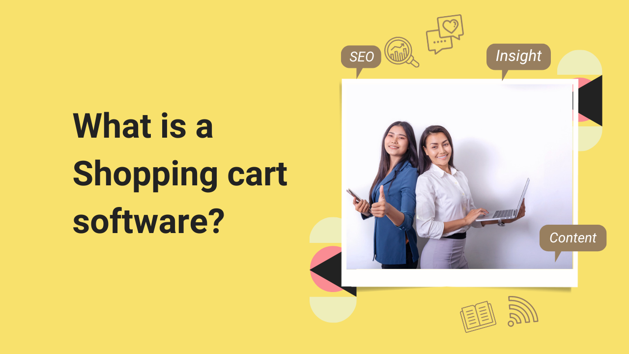 What is a Shopping cart software