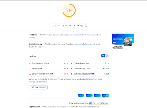 Google PageSpeed Insights