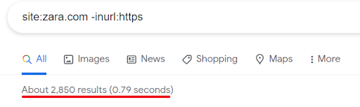 Google Search Parameters - An Intensive Guide 7 zara