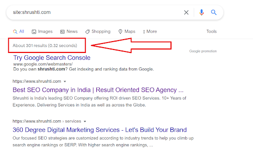 Find indexation errors